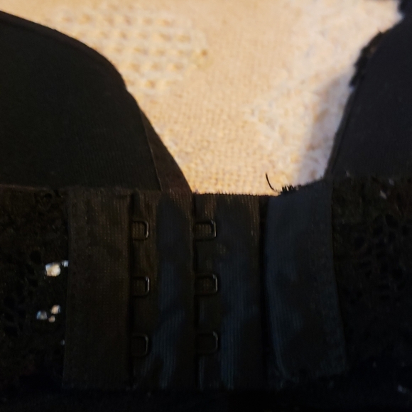 XHILARATION BARLETT 1XL BLACK WITH LACE - Picture 3 of 8